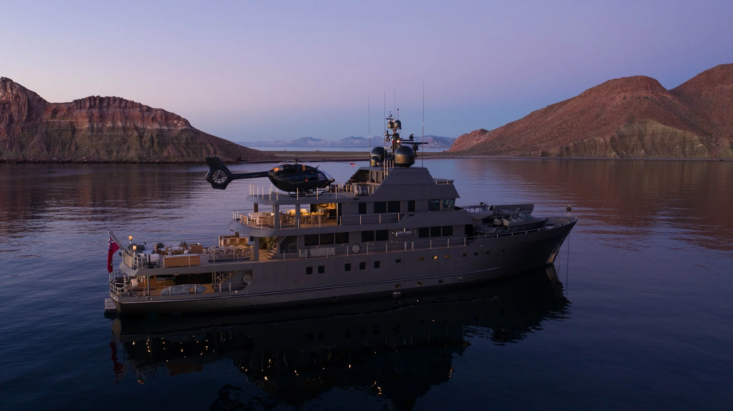 Sale of 50m EXPLORER YACHT, PLAN B