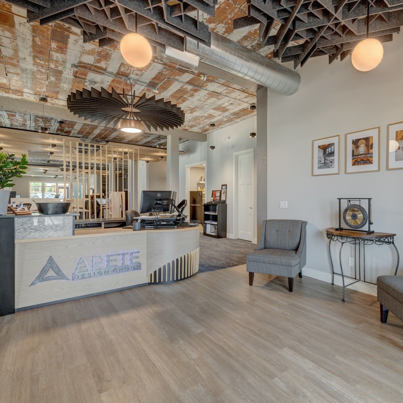 Have you visited our new office? Arete Design Group worked with @impact_properties_wyoming and @inyarak to transform a warehouse into a sleek, modern workspace for our team. This project showcases the innovative potential of adaptive reuse - turning 