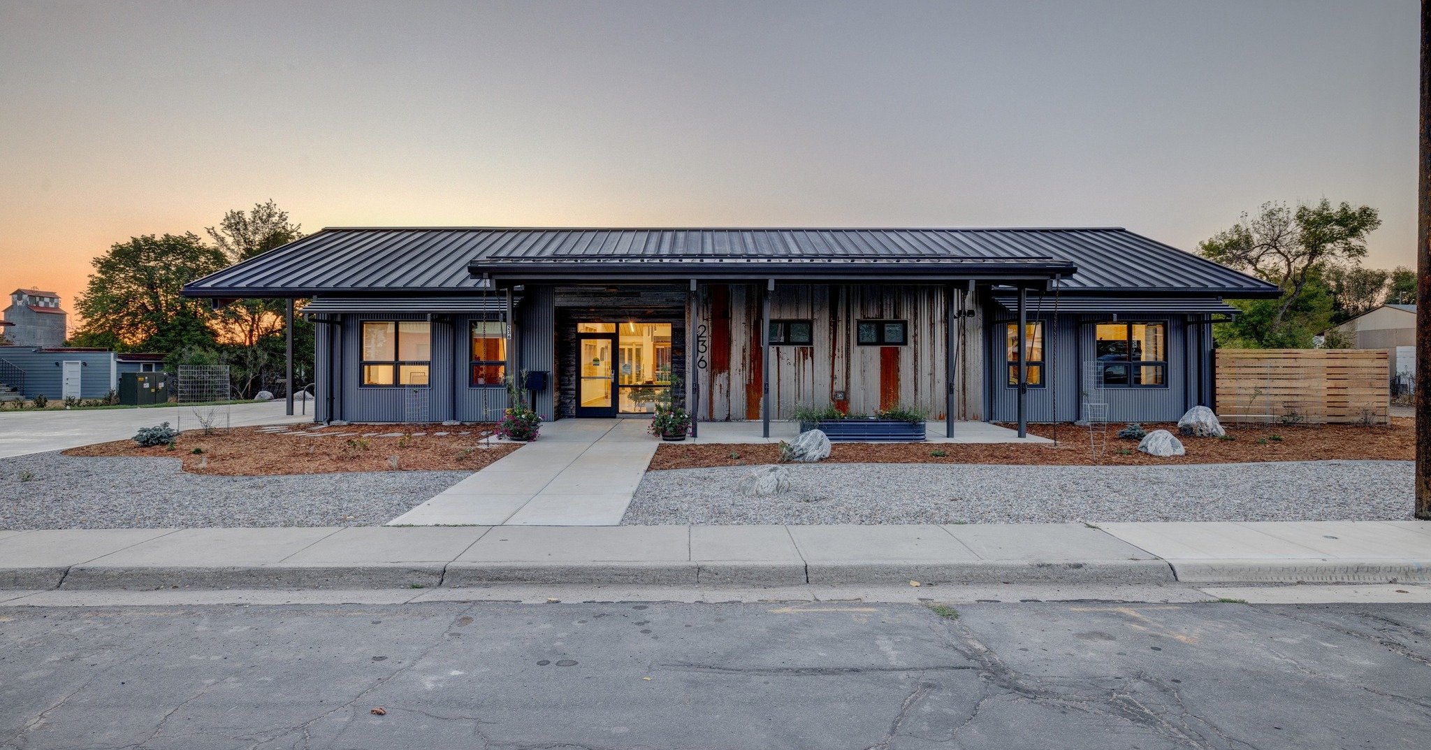 We are so excited to share this 4,900-square-foot office building and 1,000-square-foot garage project for the @wyomingoutdoorcouncil in Lander! 

The building was designed with an emphasis on sustainable construction, natural materials, community ou