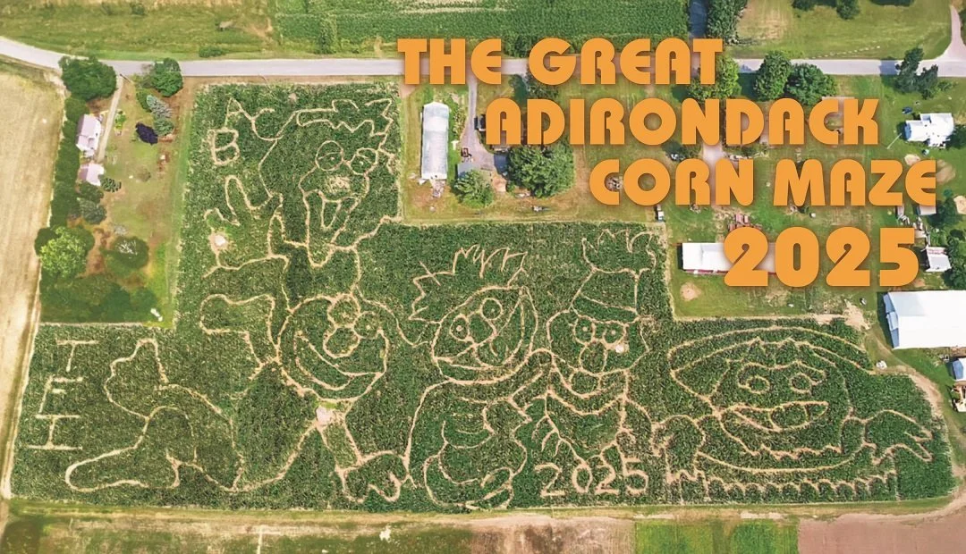 Tucker Farms Great Adirondack Corn Maze near Saranac Lake