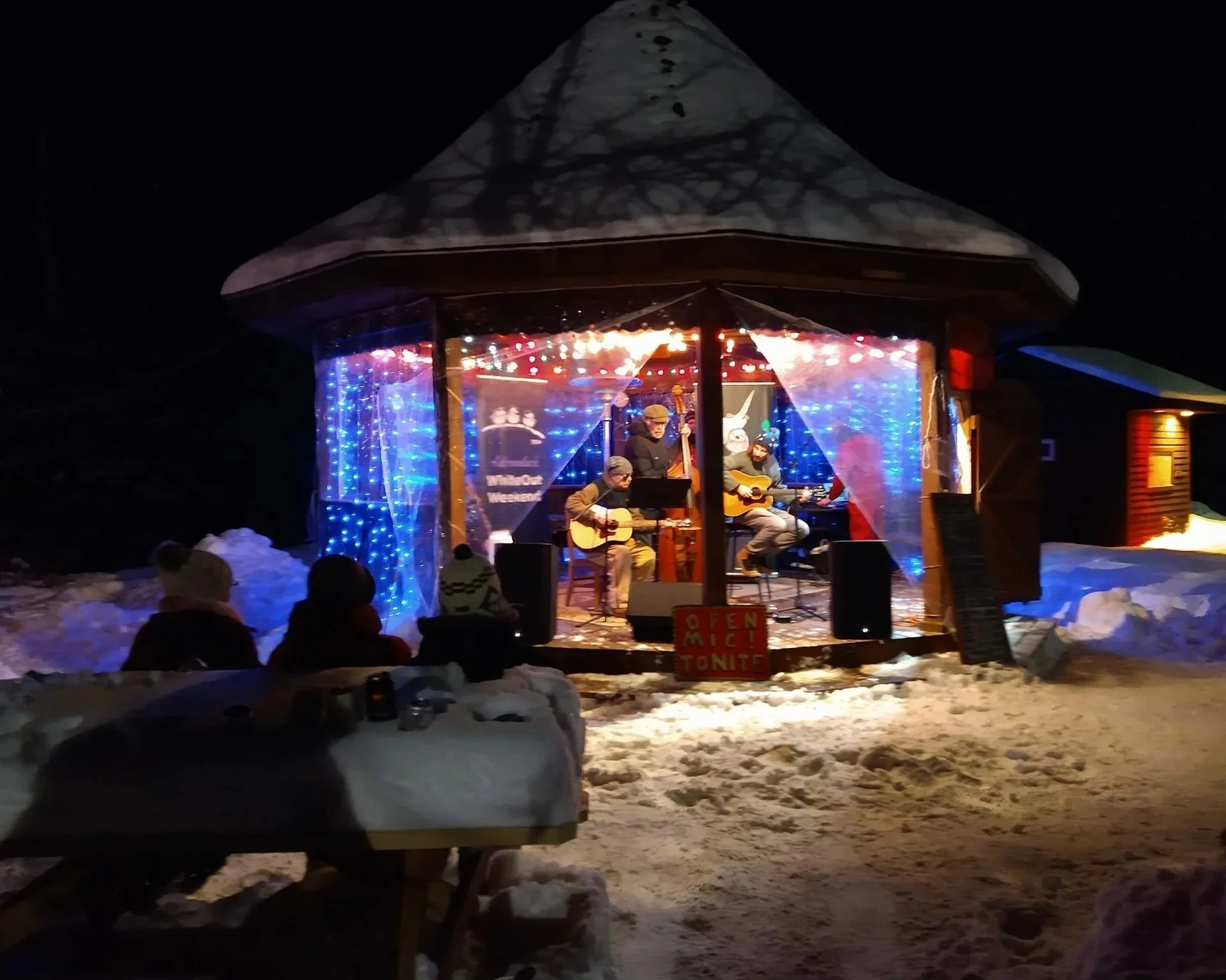 Wanakena WinterWhite Out Weekend live music.