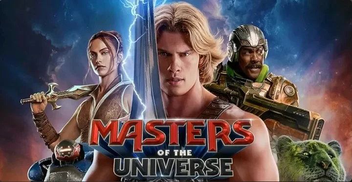 Poster from the 2026 movie Masters of the Universe playing at Indian Lake Theater.