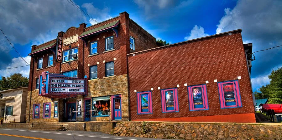 Strand Theater in Old Forge in the Adirondack Park in NY State.