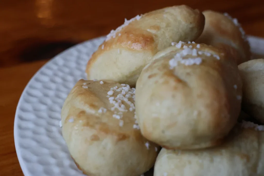 Image of the delectable pretzel bites at Battle Hill Brewing in Fort Ann, NY.