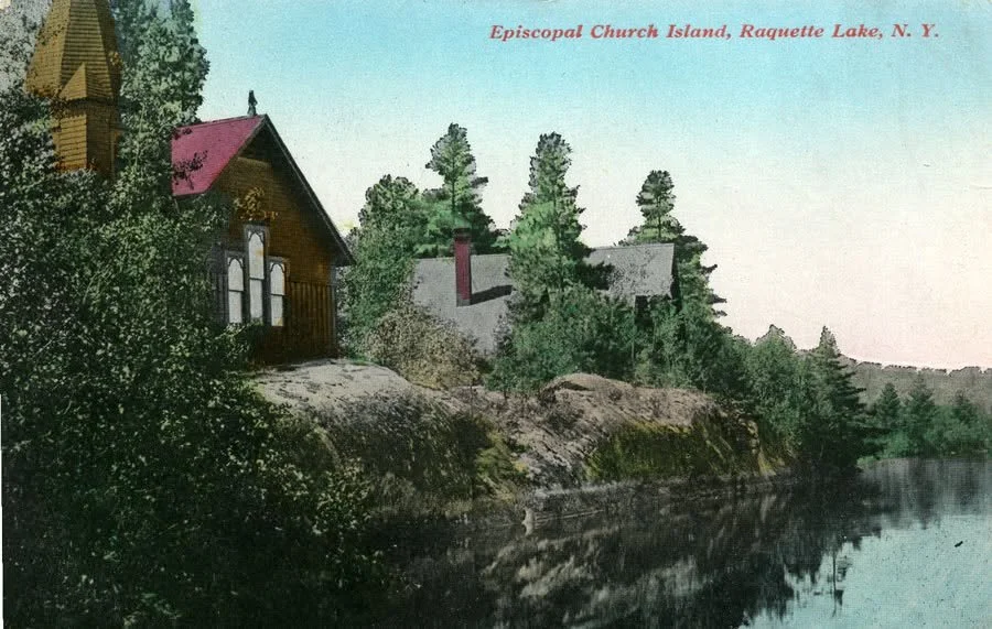 Episcopal Church on St. Hubert's Isle on Raquette Lake