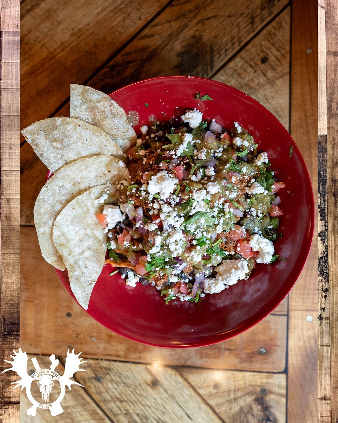 Delicious food entree from Bitters and Bones.