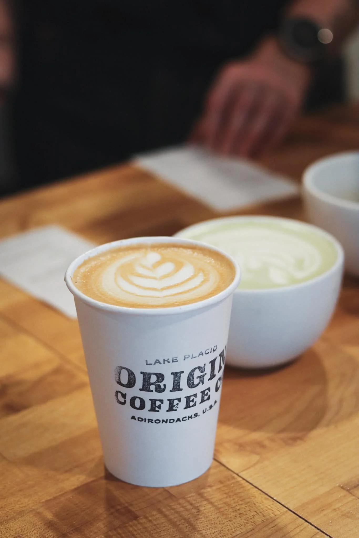 Coffee in the Adirondacks at Origin Coffee in Lake Placid and Saranac Lake