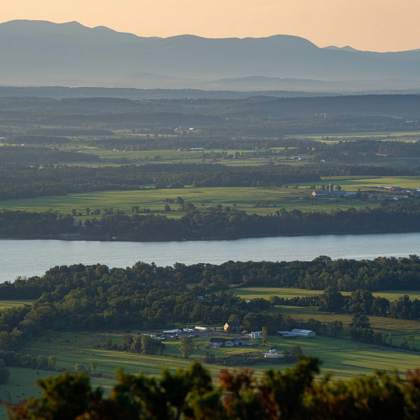 Champlain Valley in the Adirondacks.