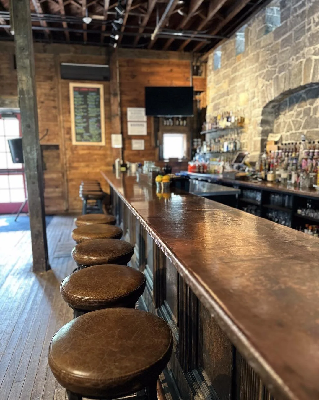 Tasting room at War Cannon Spirits in Crown Point, NY.