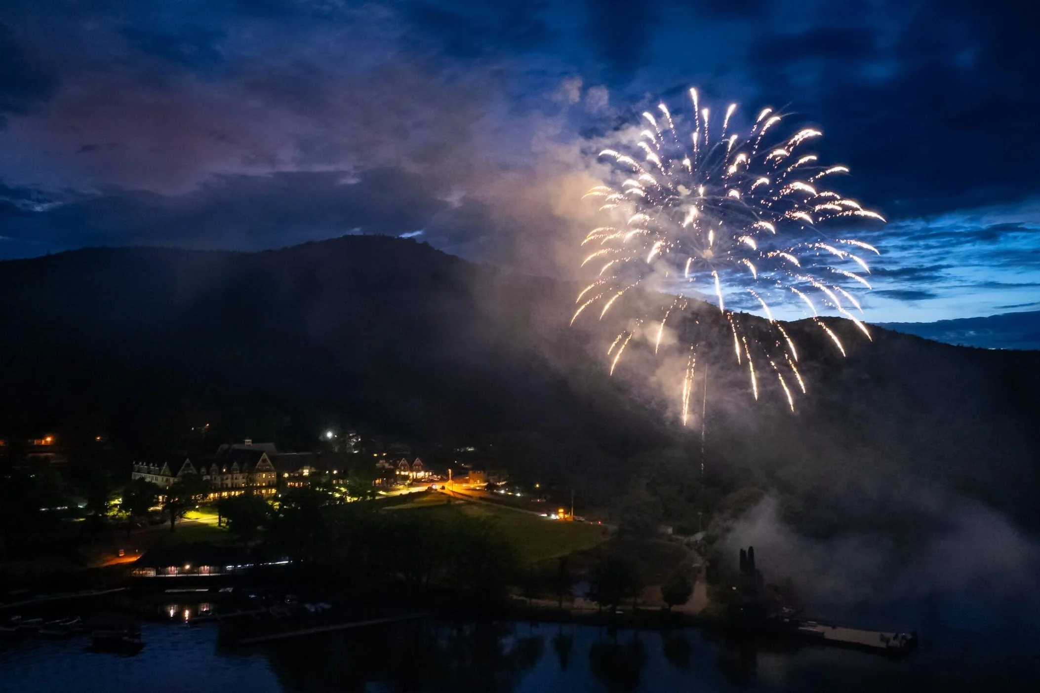 Fireworks at Silver Bay | Lake George | July 5