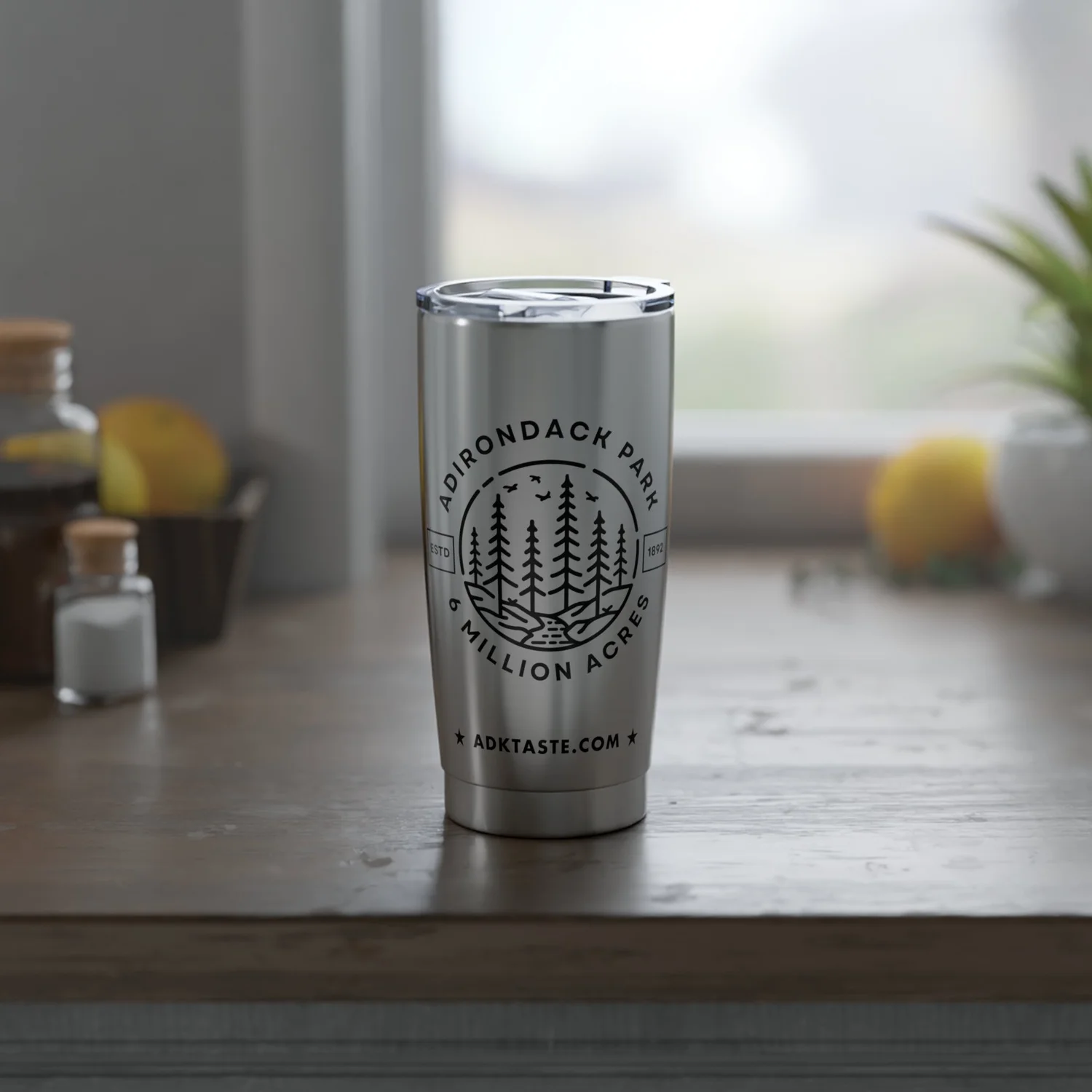 Adirondack Park Stainless Steel Tumbler 20 oz | Things to Do in