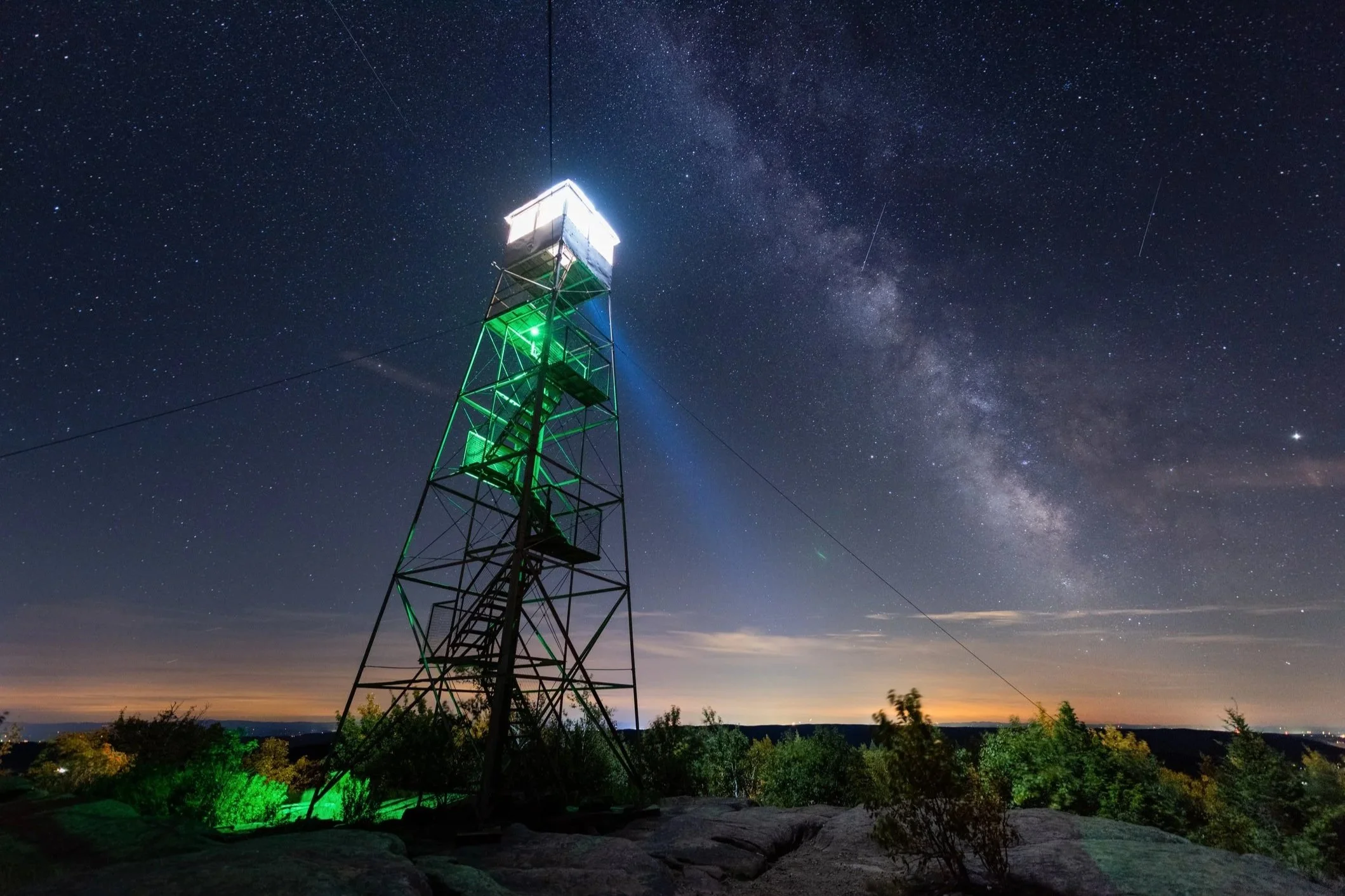 Light the Night: Adirondack Fire Towers Shine in 2025 Tribute