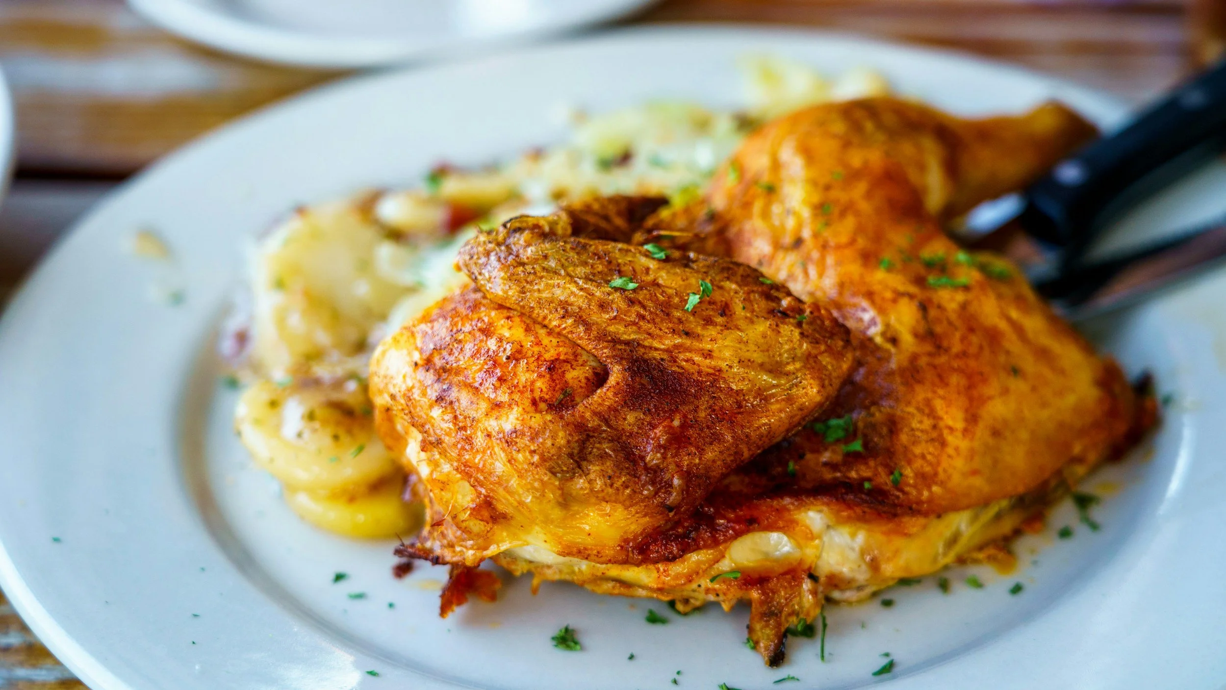 Delicious german food at Whiteface Oktoberfest 2025.