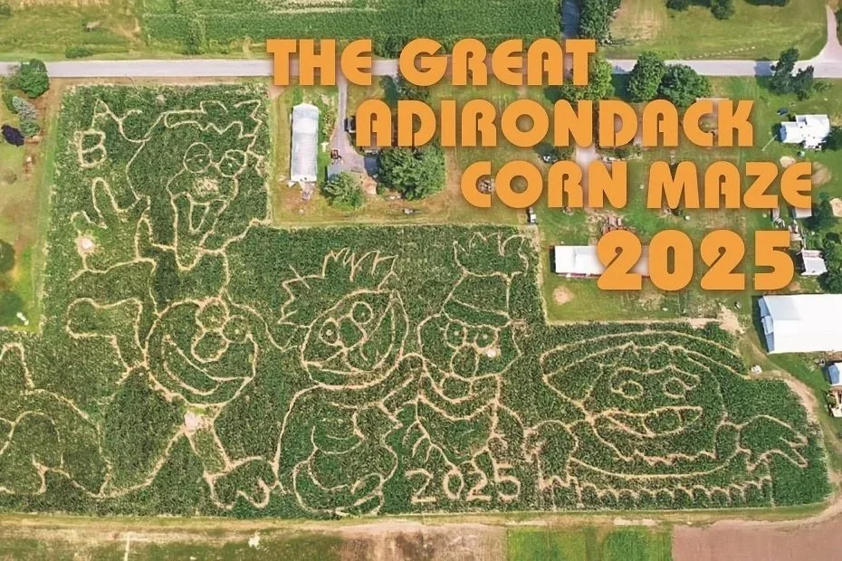 Tucker Farms | Great Adirondack Corn Maze | Now to October 31, 2025