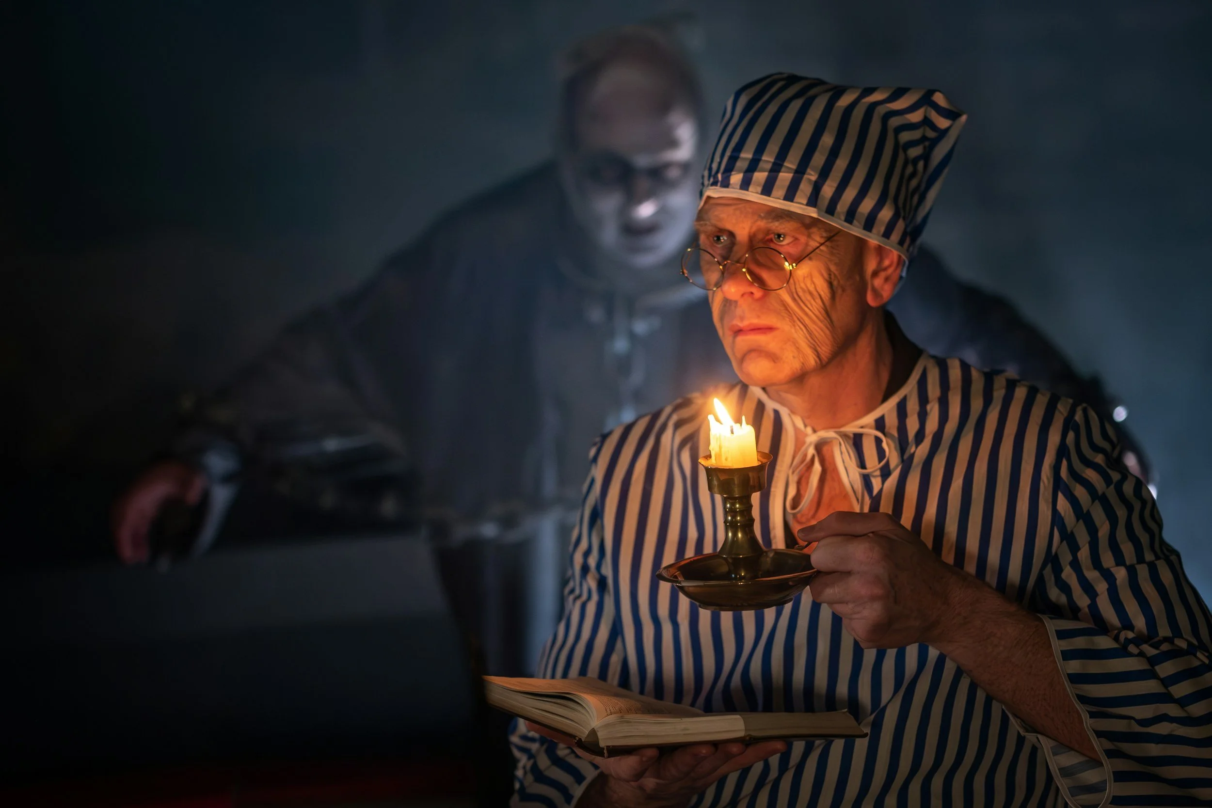 Ebenezer Scrooge the main character in A Christmas Carol.