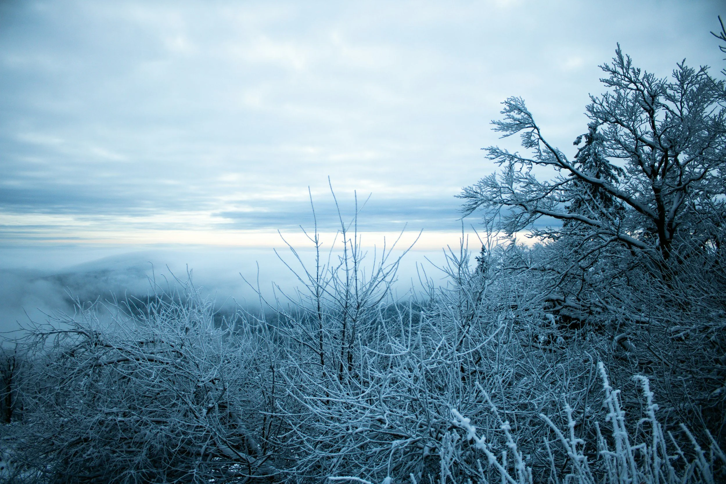 dawn on easter morning in the southern adirondacks