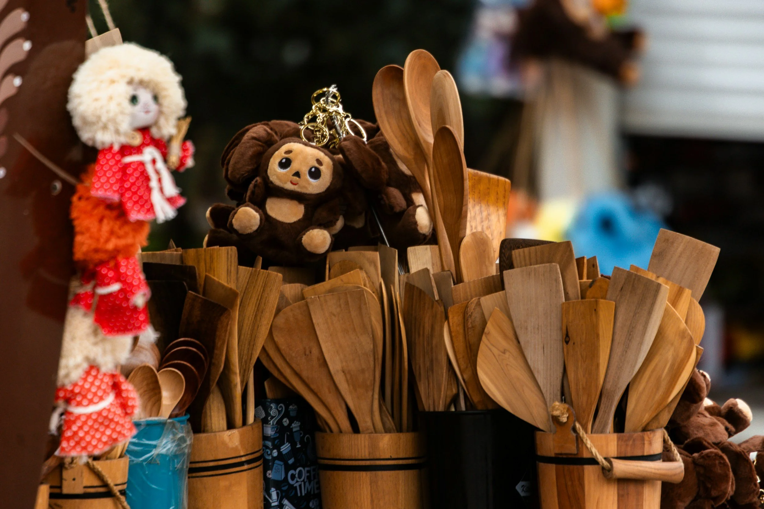 Adirondack-inspired woodwork and furniture