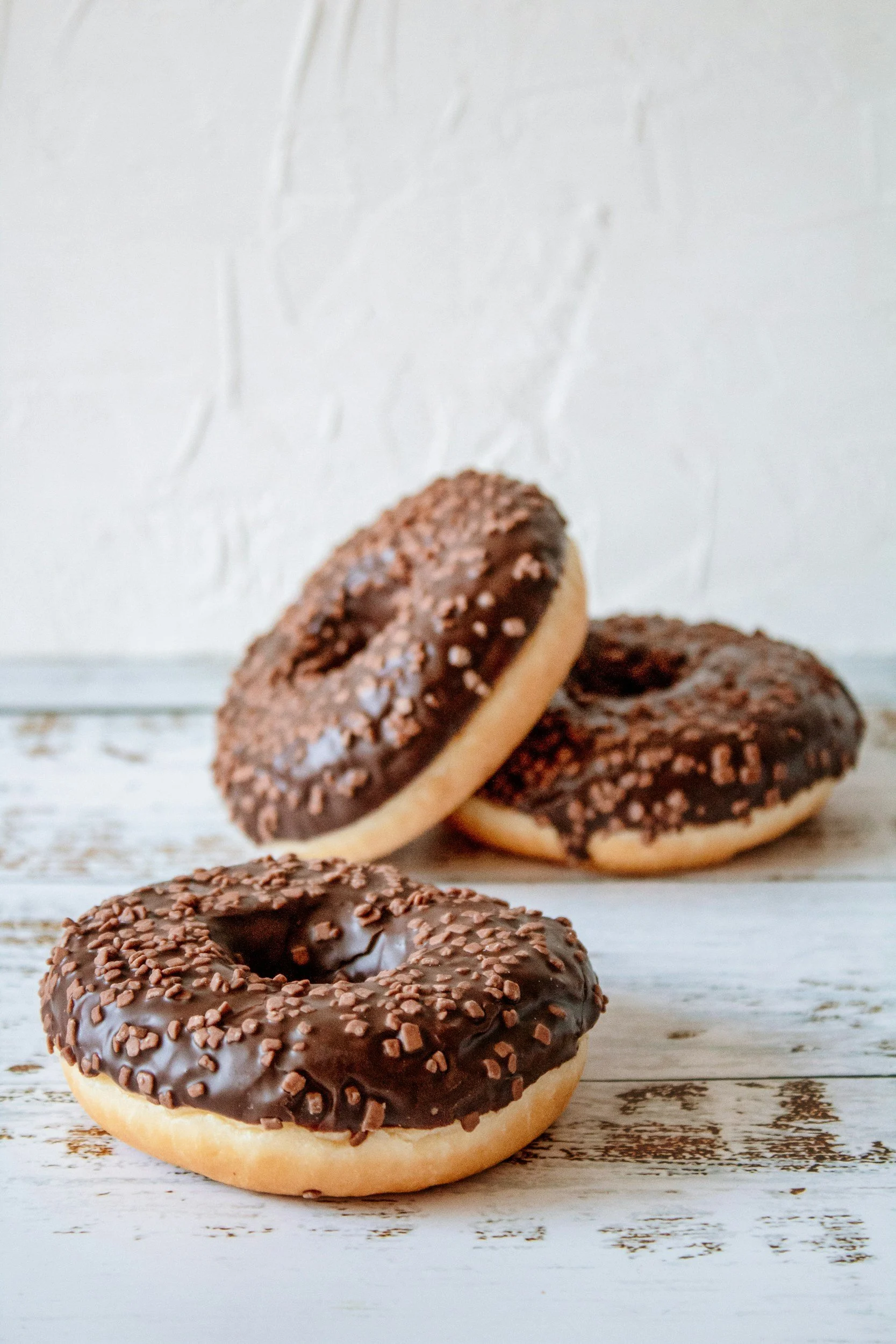 Chocolate frosted donut