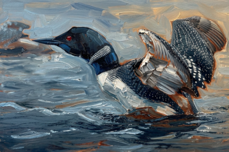 Adirondack Loon Center Invites Young Artists to Explore the Wild Connections Behind the Call of the Loon