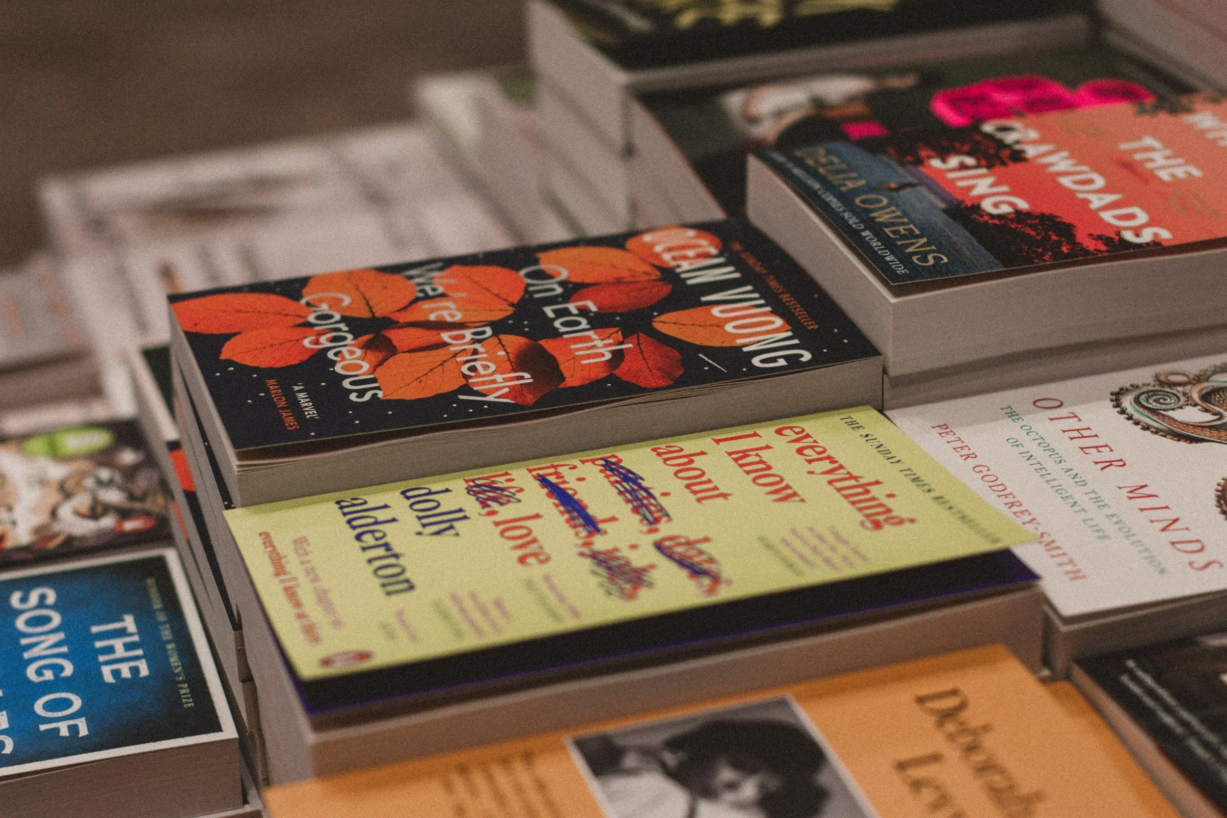 Book sale.