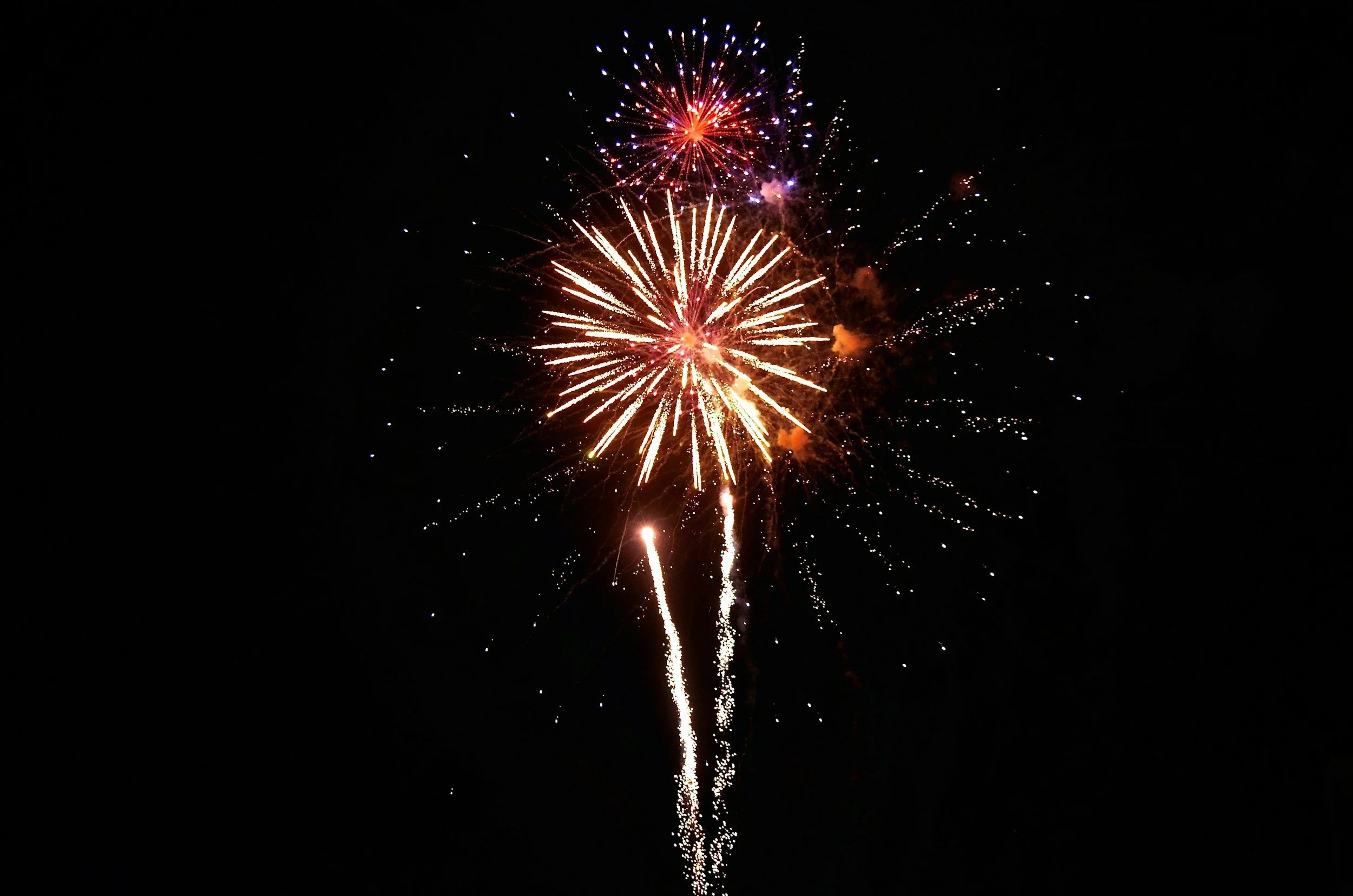 Fireworks in Speculator on July 3, 2026.