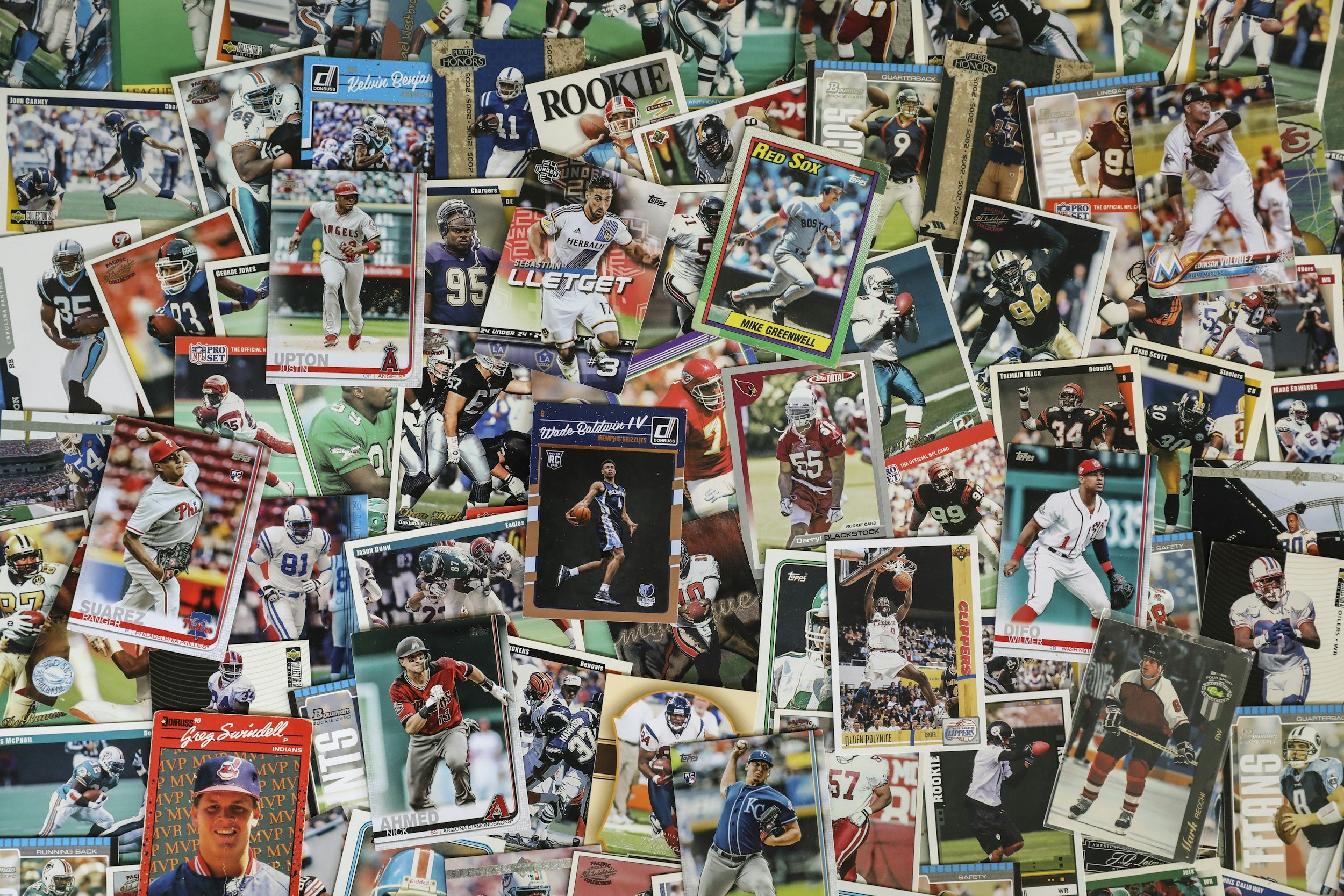 Collectors assortment of Trading Cards.