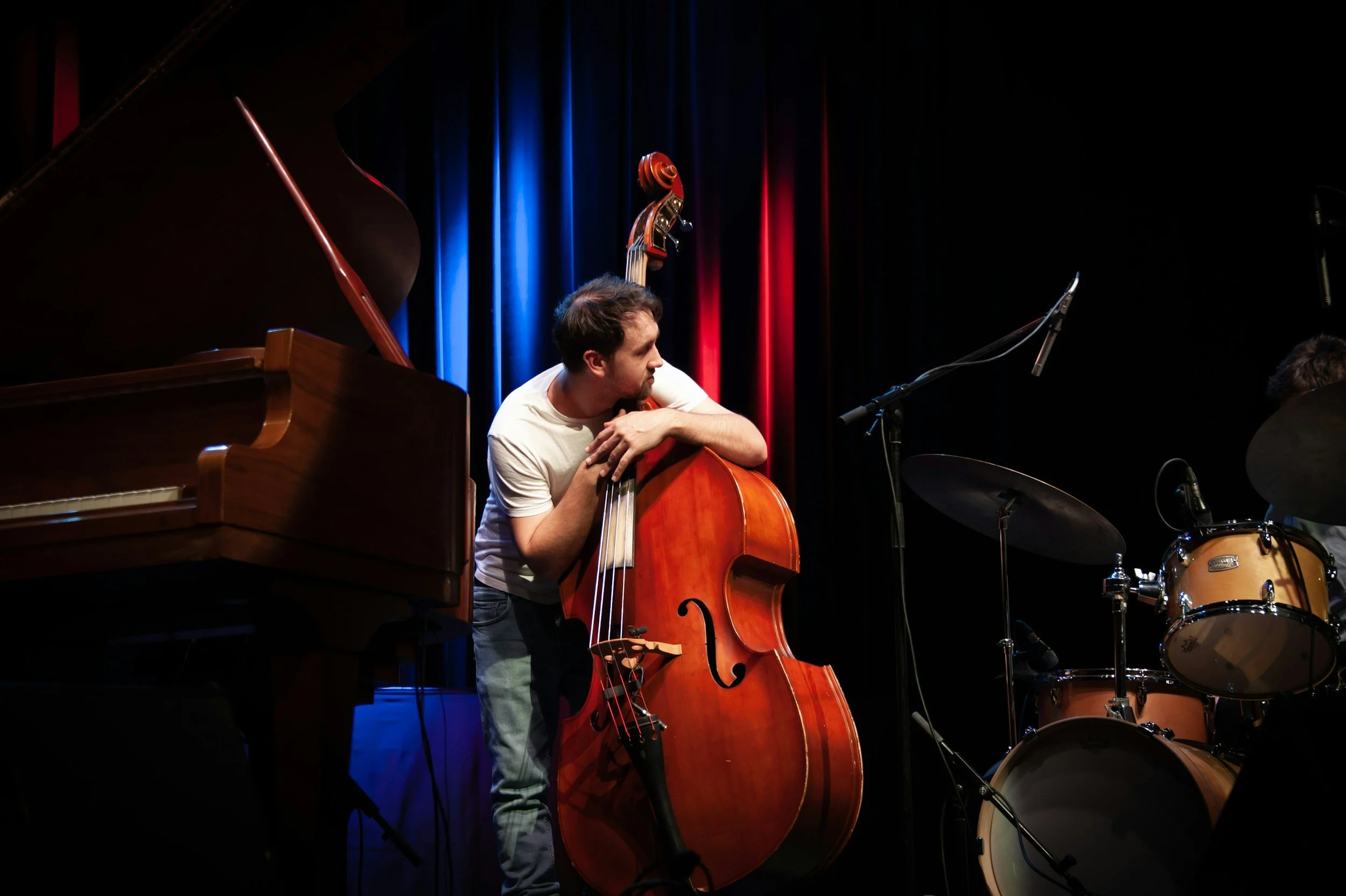 jazz bassist in lake george.