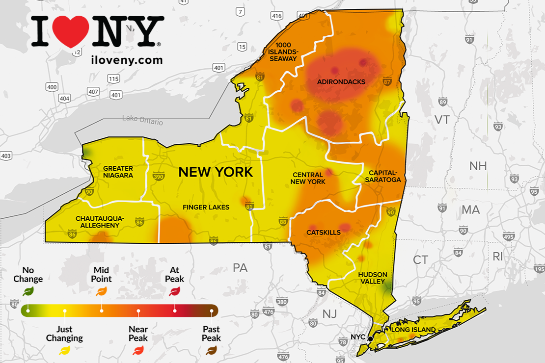 Adirondack Fall Foliage Report: Color Is Building Fast Across the Adirondacks