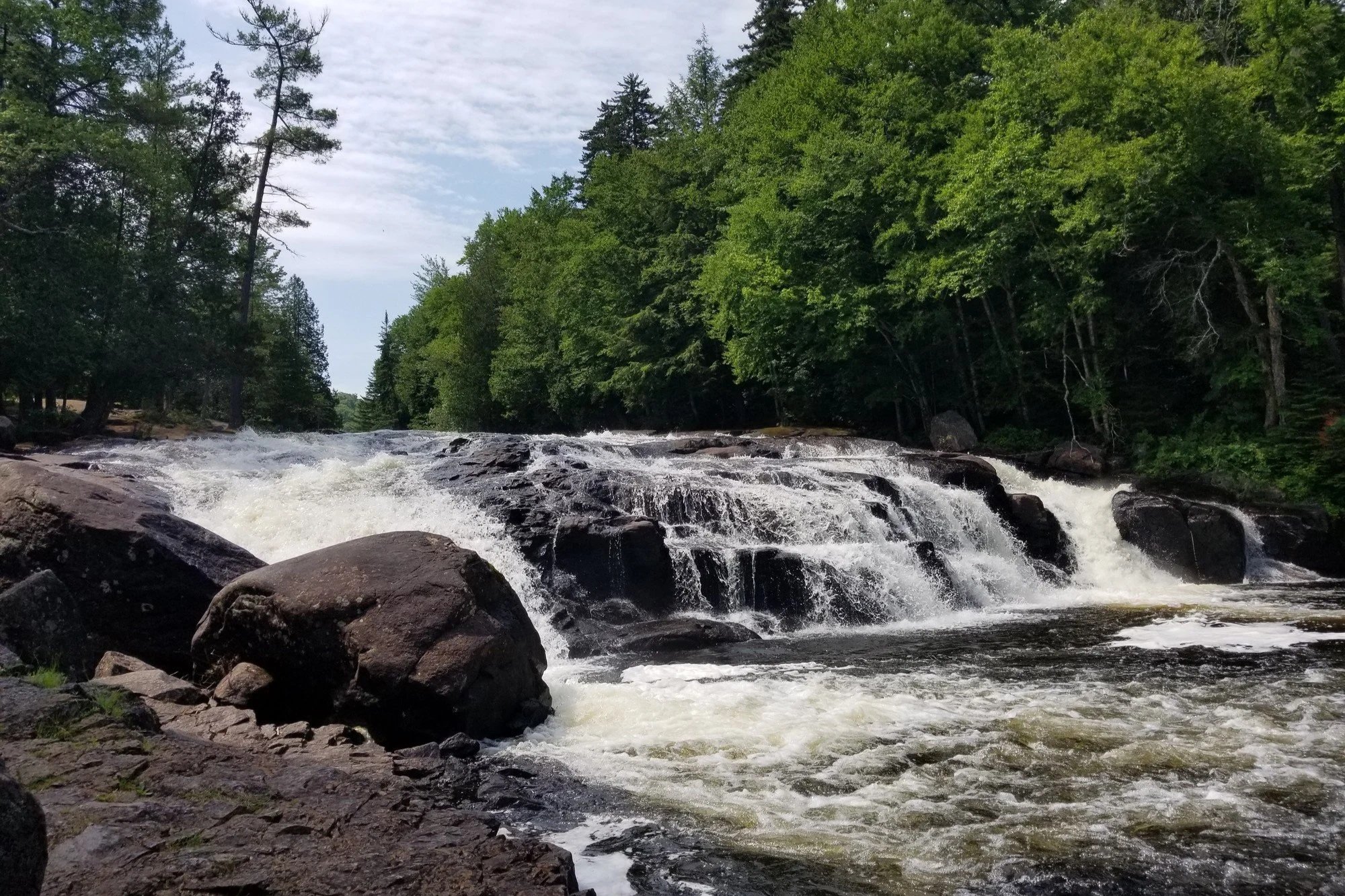 Buttermilk Falls Near Long Lake Makes a Short Walk Worth Lingering Over