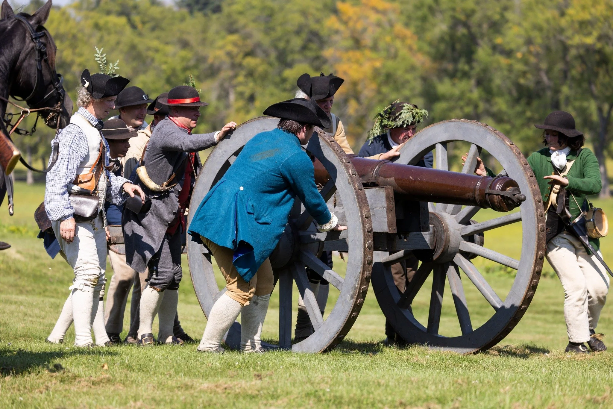 History event at Fort Ticonderoga.