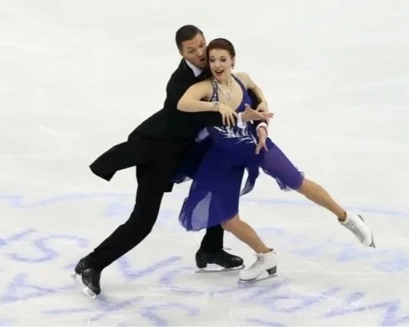 Ice dance competition in Lake Placid.