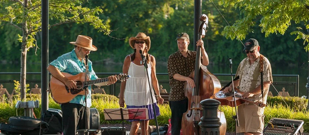 Annie and the Hedonists perform at Schroon Lake Folk Festival