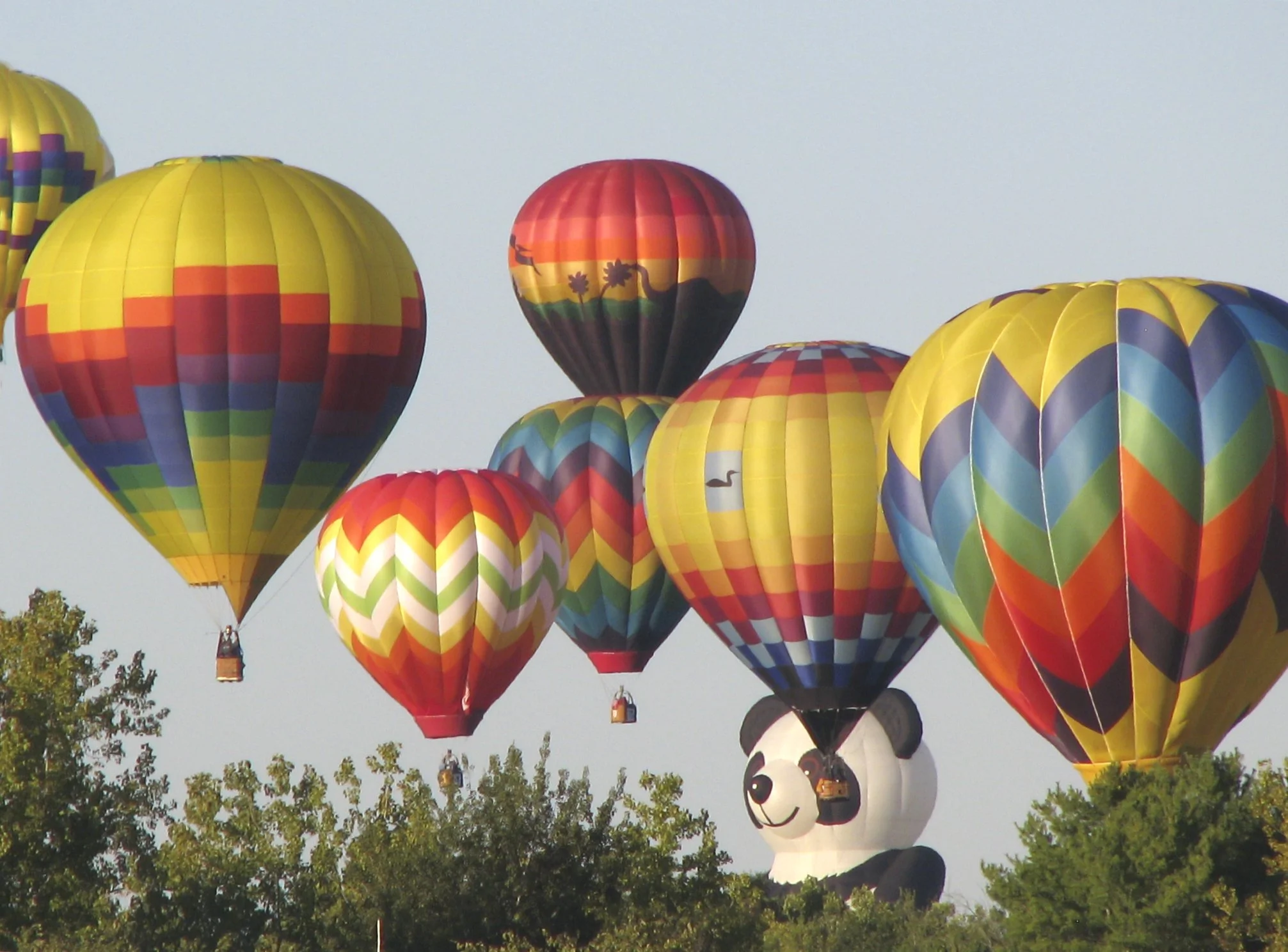 The incredible Adirondack hot air balloon festival near glens falls.