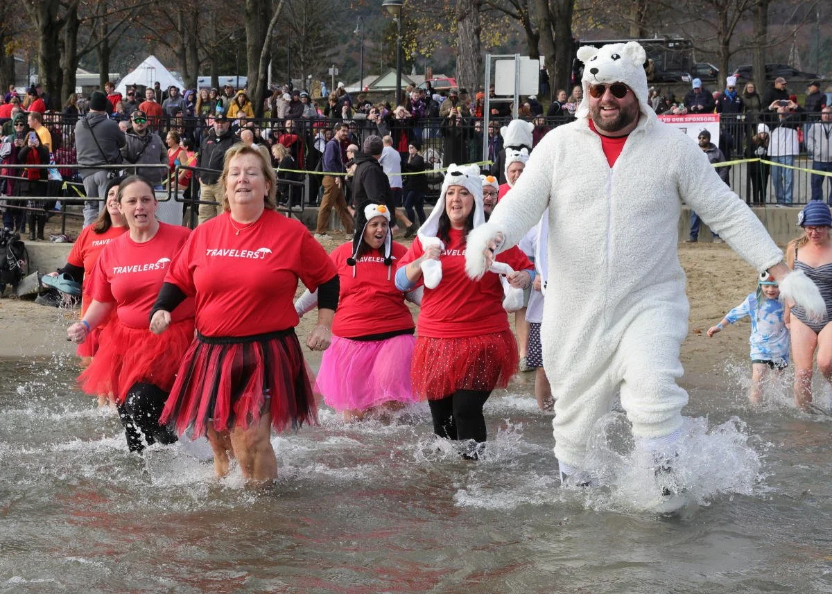 Lake George 2025 Special Olympics Polar Plunge