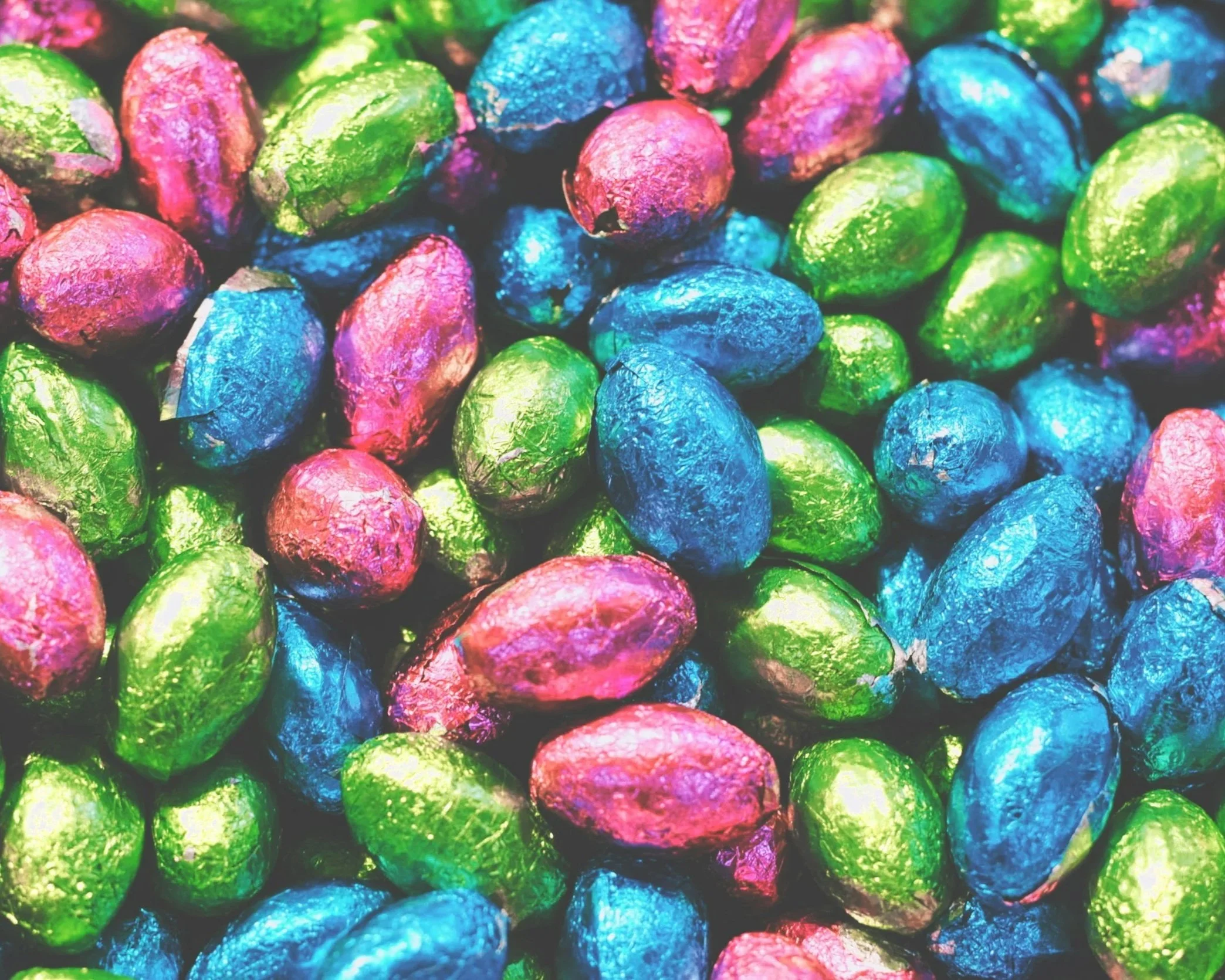 Chocolate easter eggs.