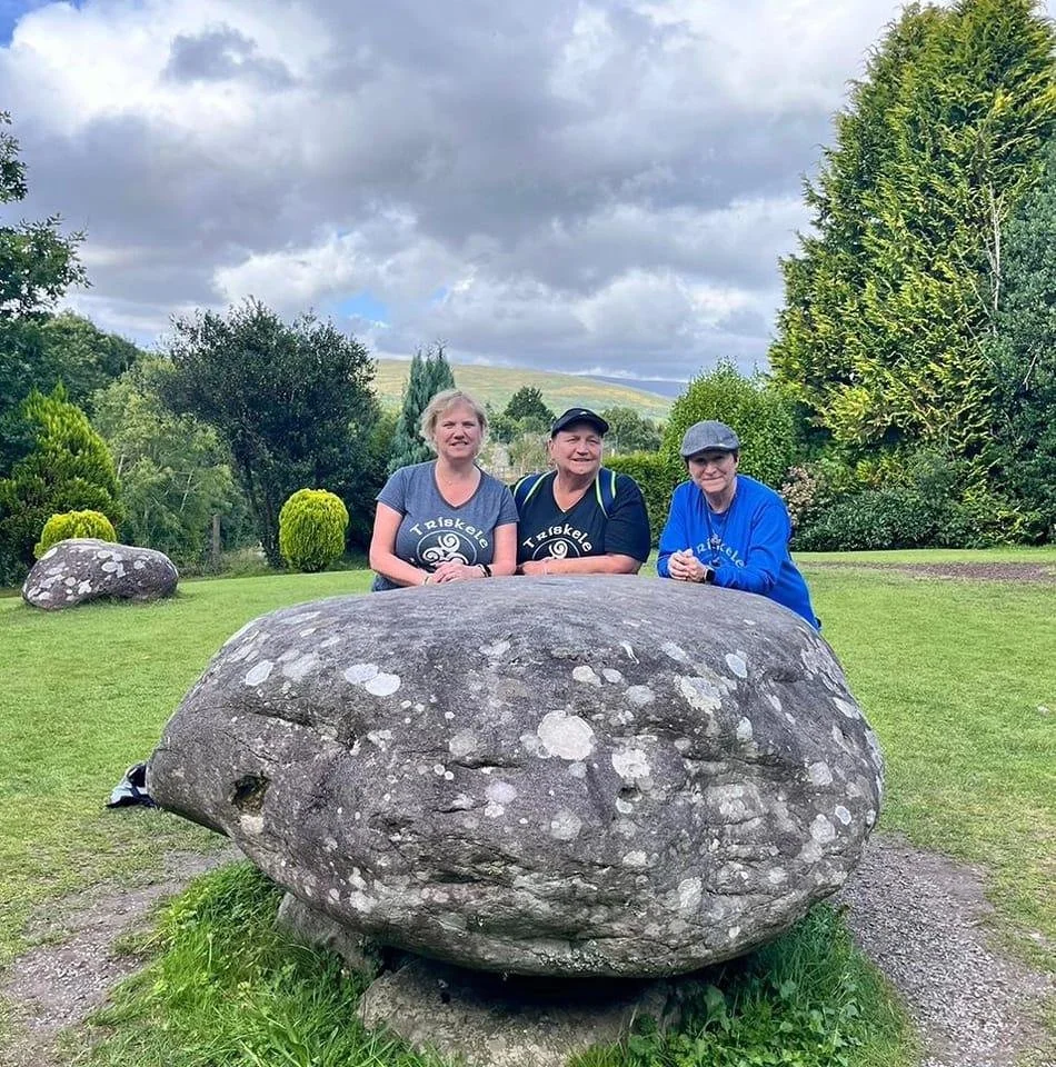 The members of Triskele who will perform in North Creek at Tannery Pond Center.