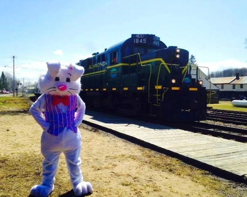 Adirondack Railroad Easter Bunny Express.