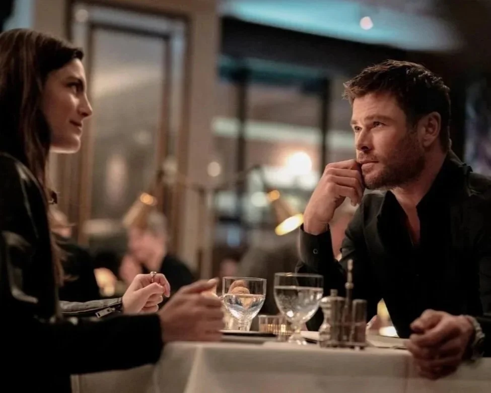 Photo of Chris Hemsworth appear in the movie Crime 101 at Indian Lake Theater Starting April 23, 2026