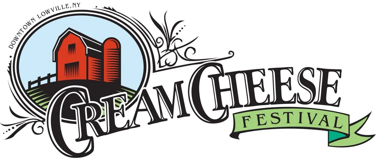 Lowville 2025 Cream Cheese Festival in the western Adirondacks.
