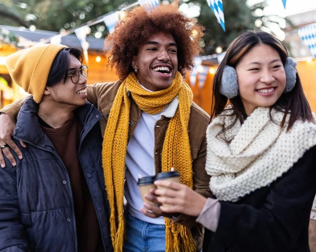 Young people enjoying Mt. Mudfest in Saranac Lake.
