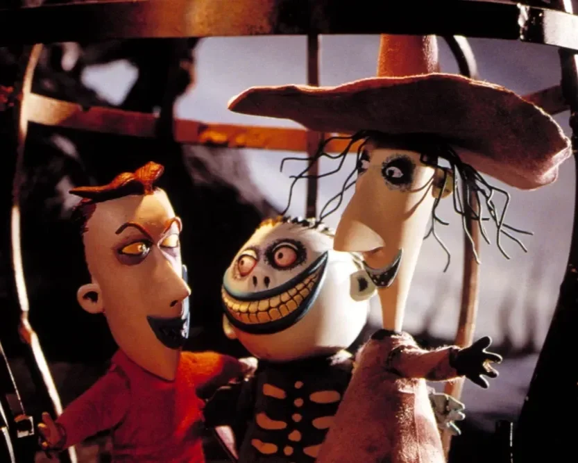 A still from Tim Burton's The Nightmare Before Christmas playing in Lake Placid on October 23, 2026.
