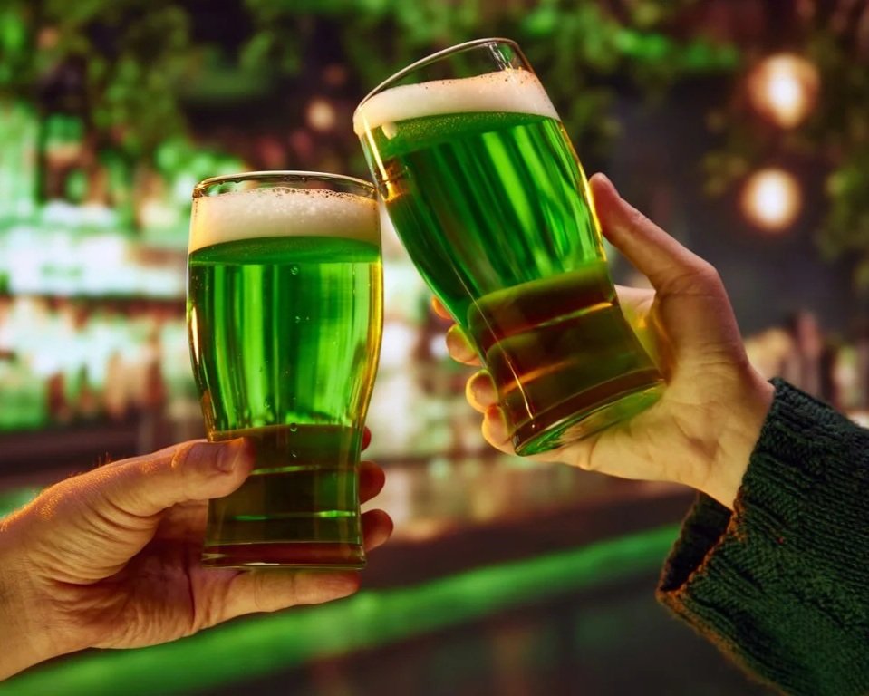 Toasting St. Patrick's Day at Sham the Rock Block Party in Lake George Village