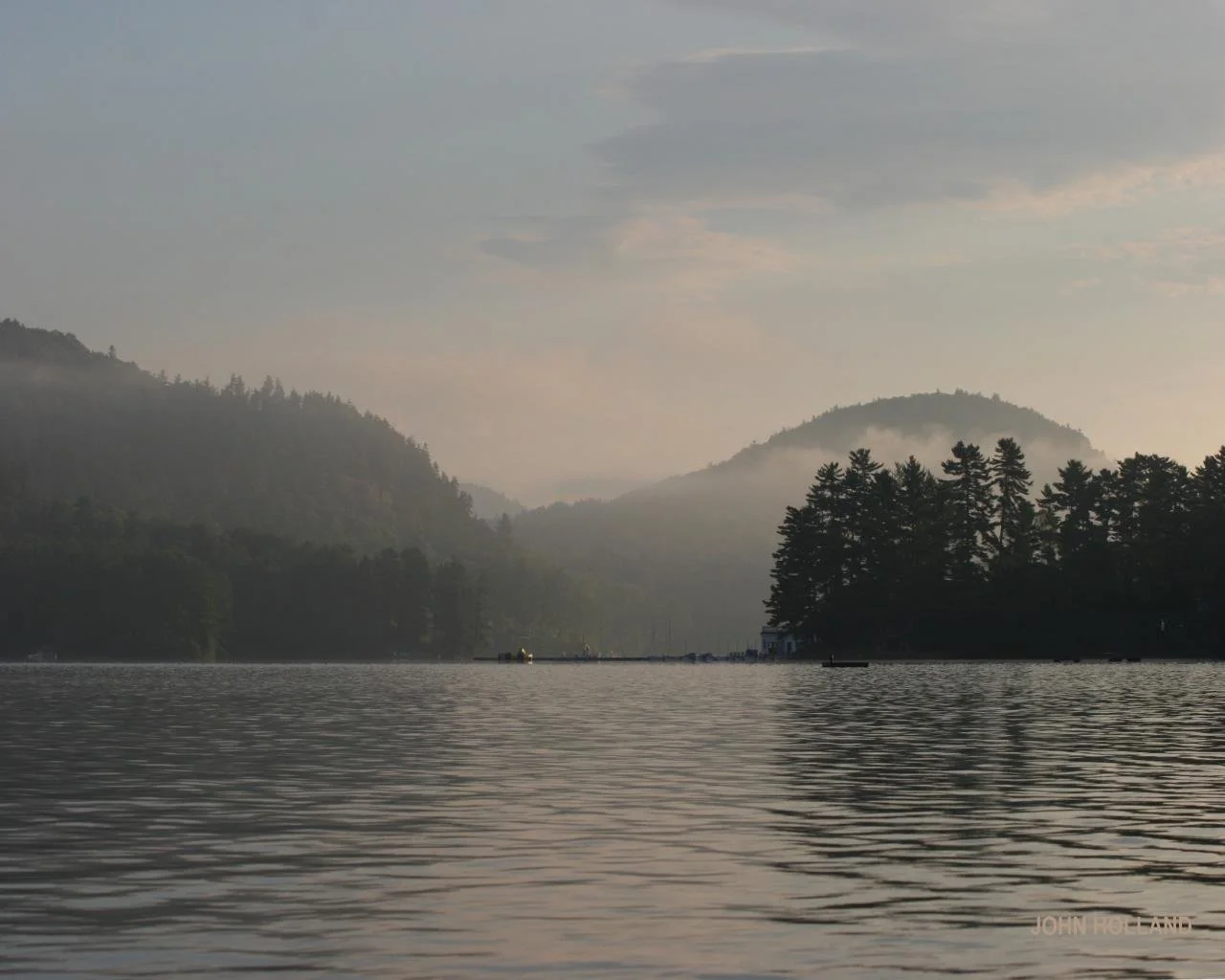 Brant Lake in the Town of Horicon in Warren County in the Adirondacks.