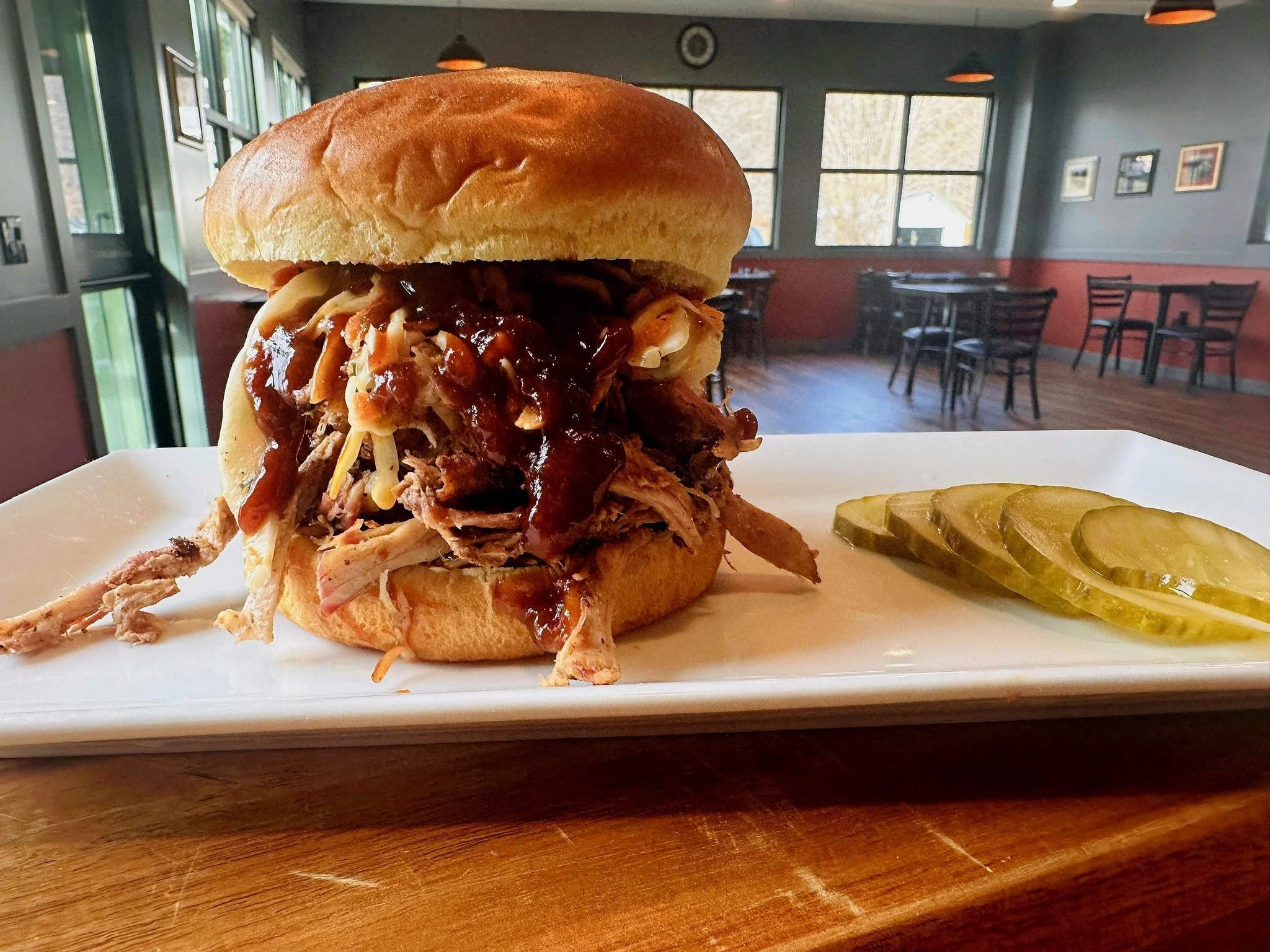Pulled Pork sandwich.