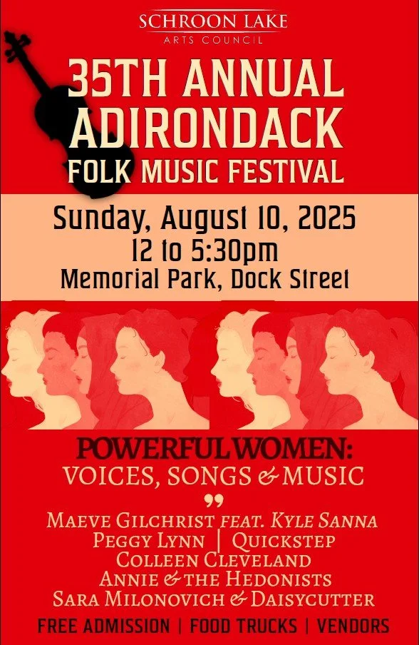 Schroon Lake Folk Festival August 2025