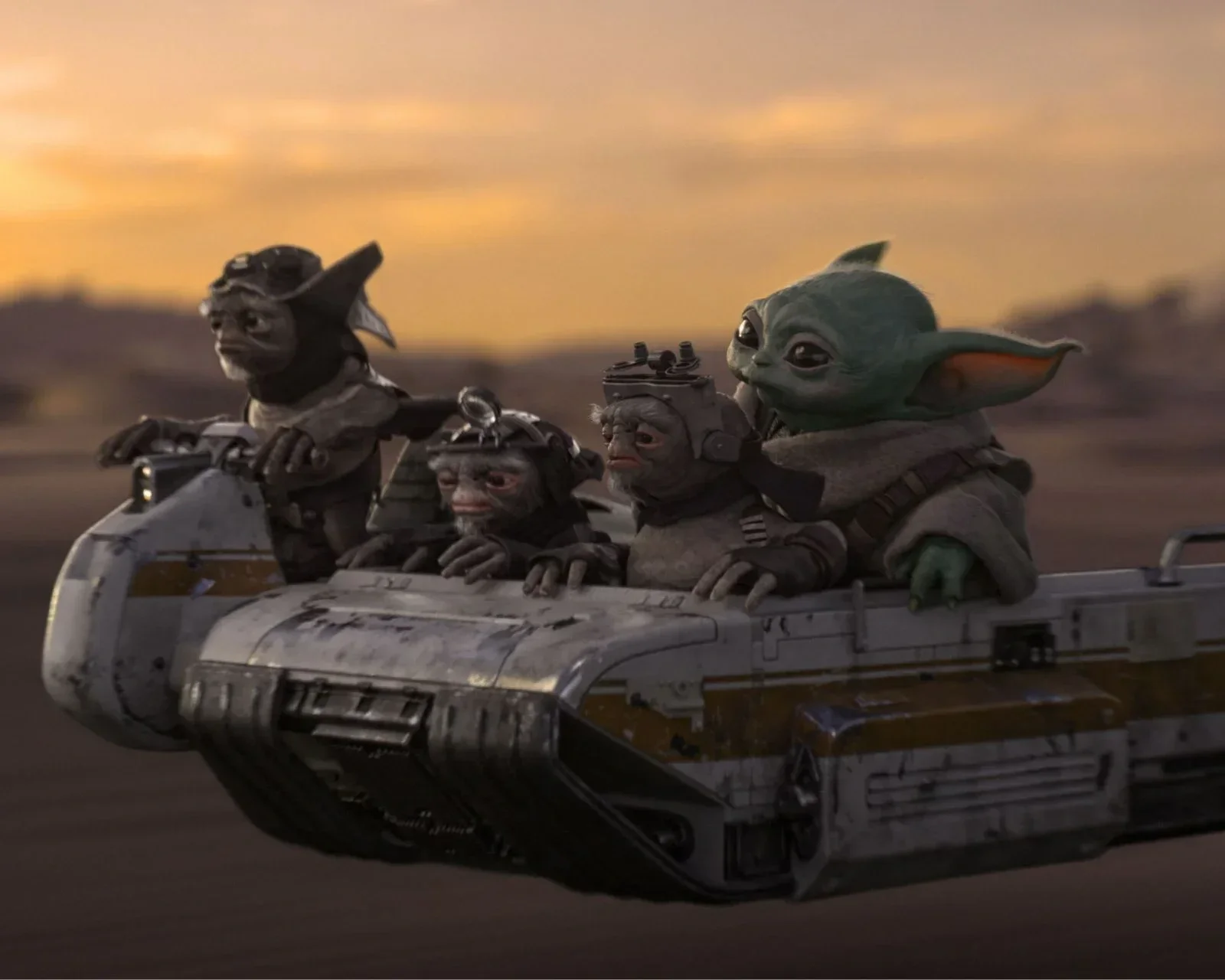 The anzellans in the latest Star Wars movie playing at Indian Lake Theater.
