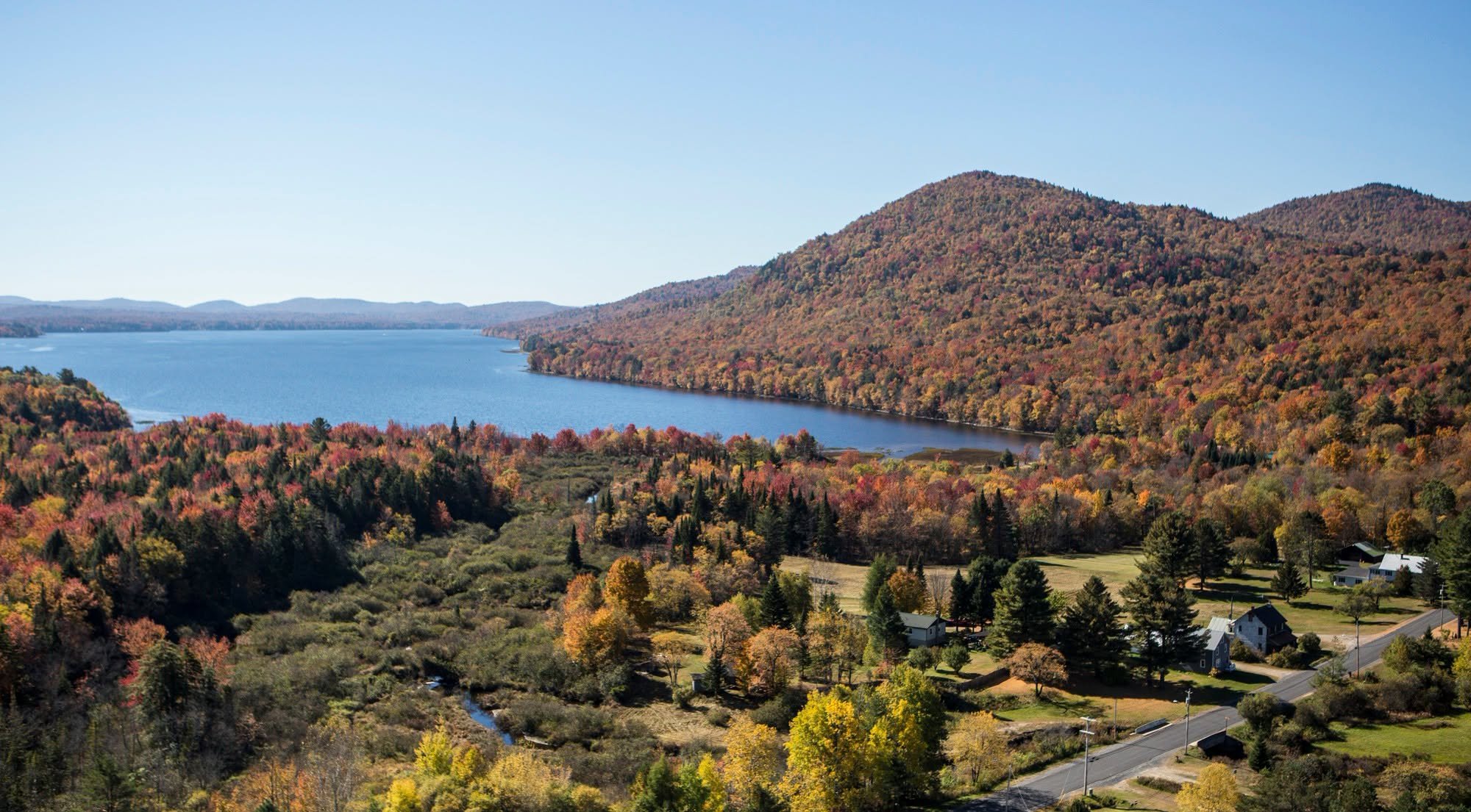 Lake Pleasant in the Adirondacks in Speculator, NY.