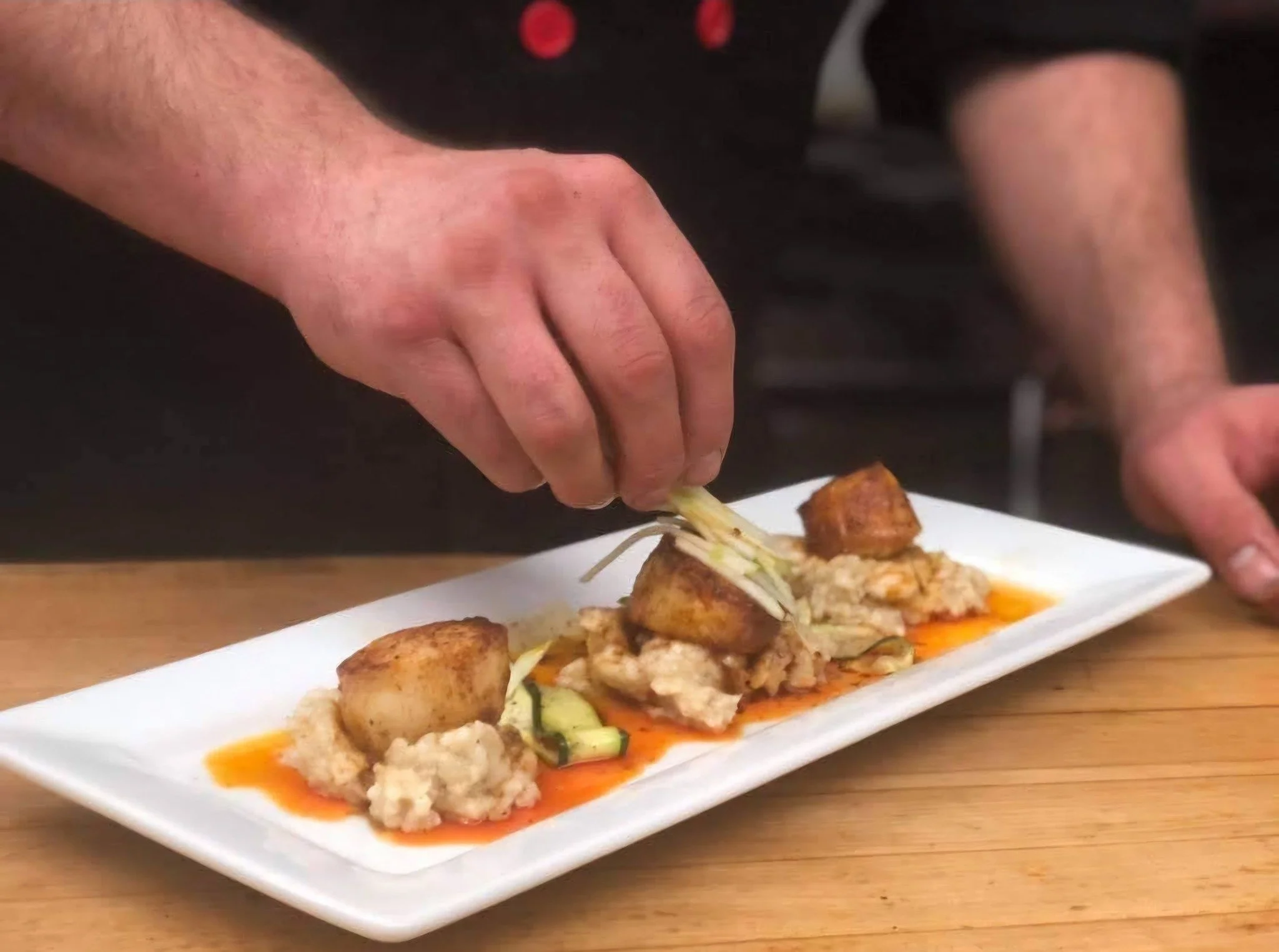 Dining in Old Forge at Nest.