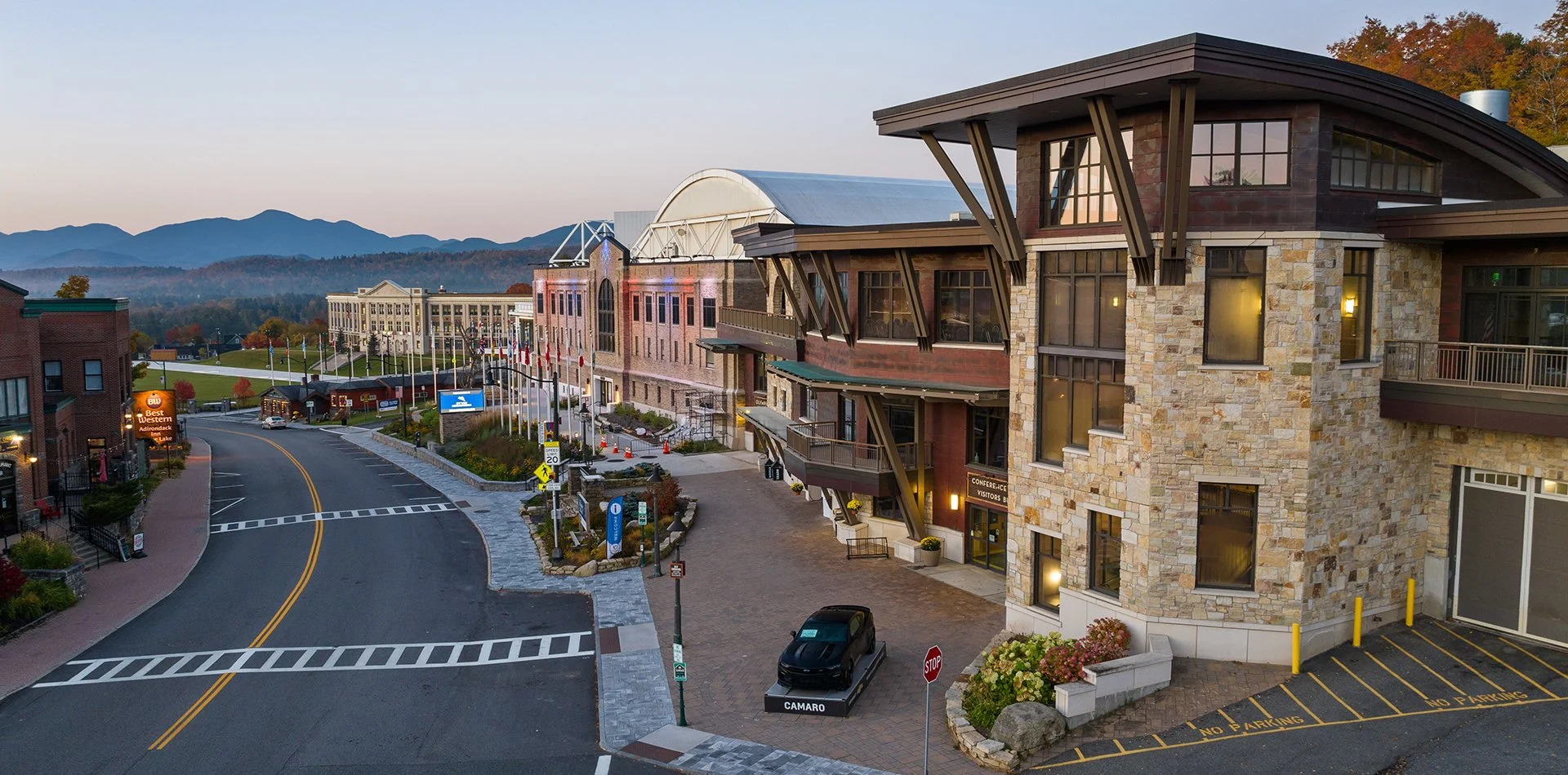 Lake Placid's Olympic Center.