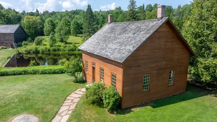 John Brown's home at the John Brown Farm near Lake Placid.